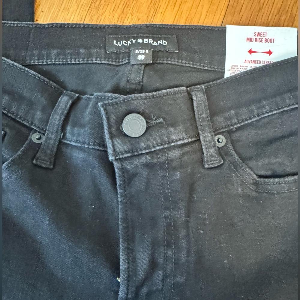 Lucky Brand Black Boot Cut Jeans
